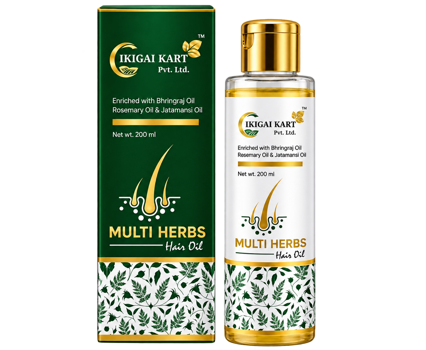 MULTI HERB - HAIR-OIL - 200 ML