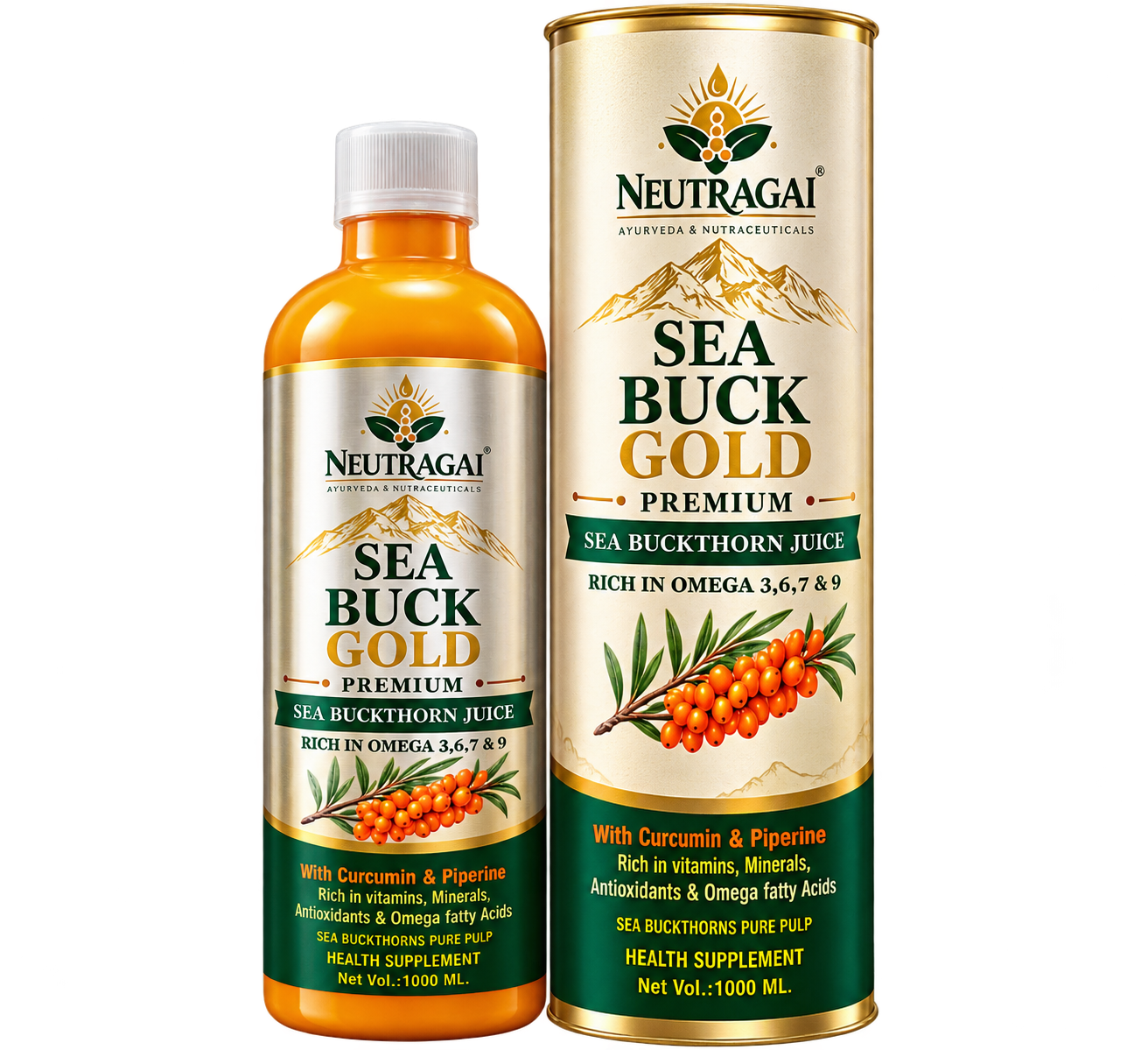 SEA-BUCKTHORN-JUICE - 1 LITTER 